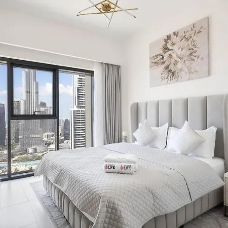 *Views Of Burj Khalifa Fountain* Apartment Dubai Exterior photo