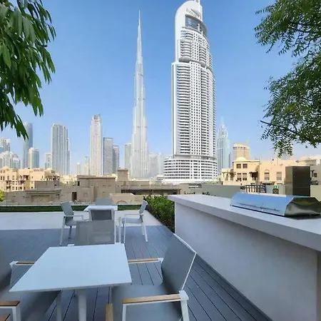 *Views Of Burj Khalifa Fountain* Apartment Dubai Exterior photo