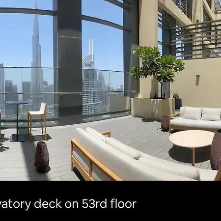 *Views Of Burj Khalifa Fountain* Apartment Dubai Exterior photo